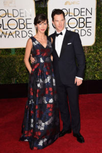 Benedict-Cumberbatch-Sophie-Hunter-Golden-Globes-2015