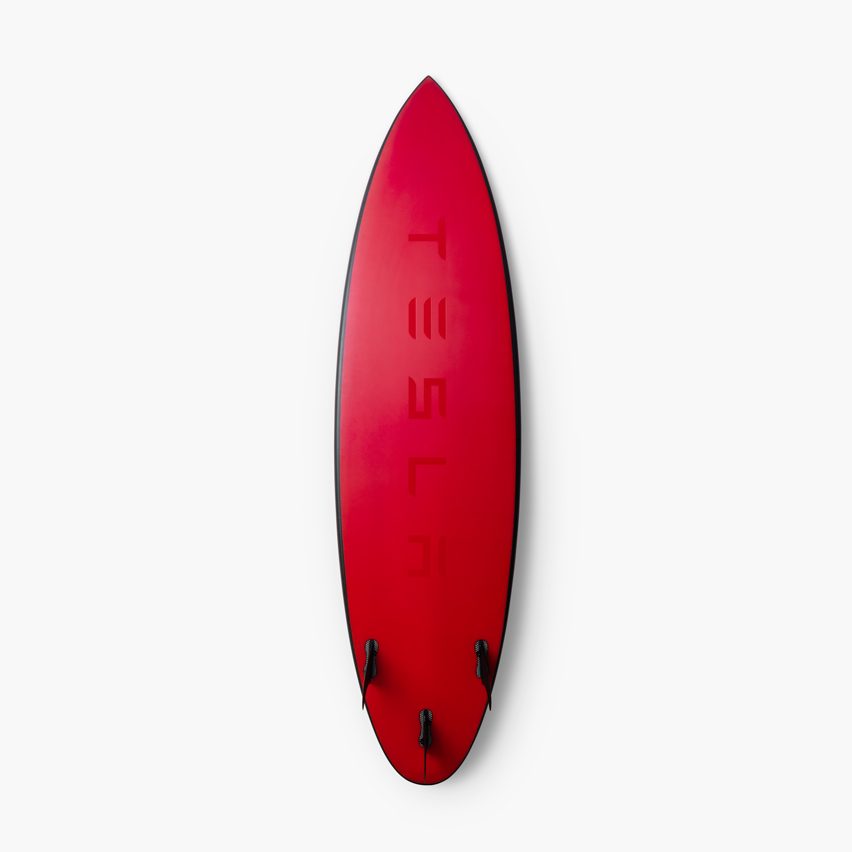 prancha de surfe da Tesla 3