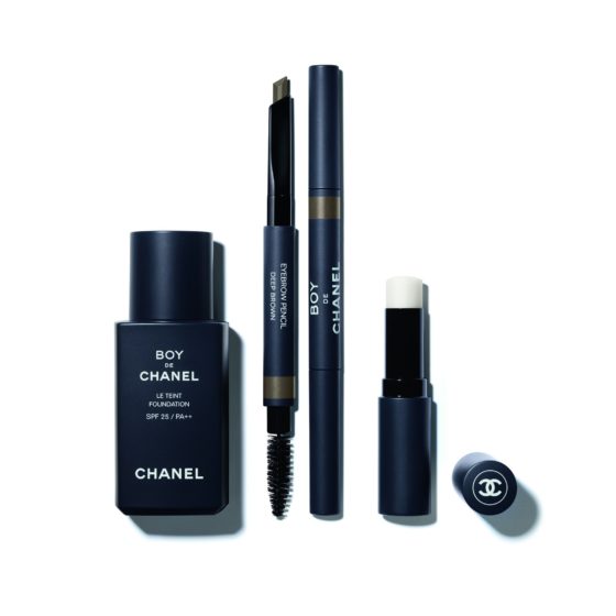 maquiagem masculina Chanel